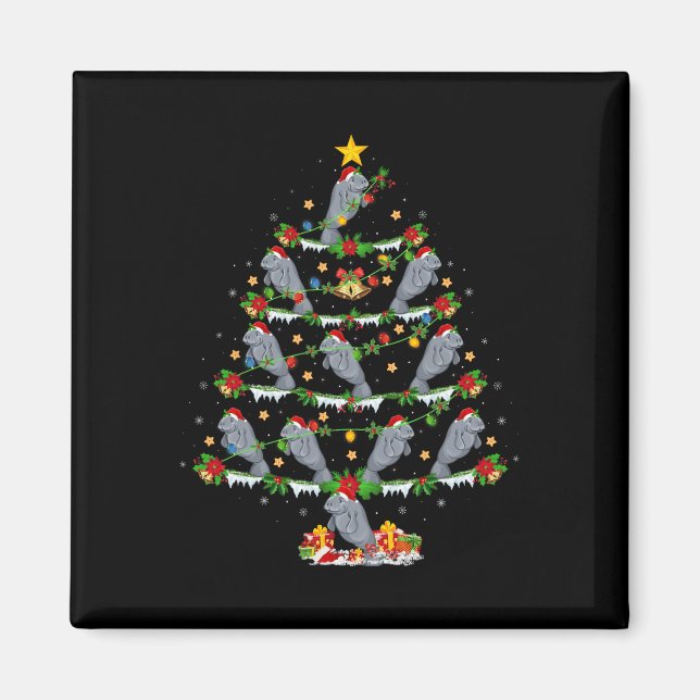 Íman Papais noeis De Luzes De Natal Para Animais De Pet (Frente)