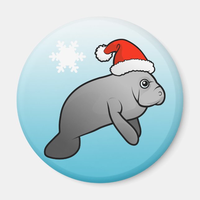 Íman Papais noeis de Manateio de Natal (Frente)