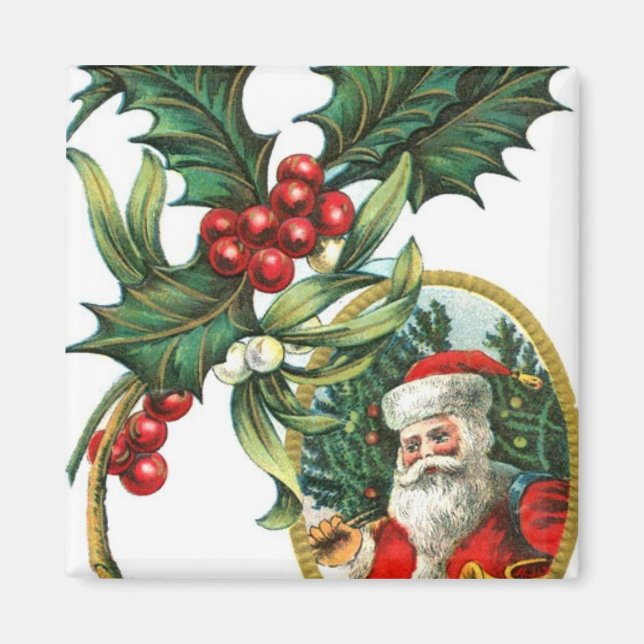 Íman Papais noeis de Natal (Frente)