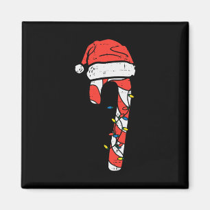 Íman Papais noeis de Natal Candy Cane Xmas Kids Toddler