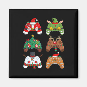 Íman Papais noeis De Natal Controladores De Jogos Elf D