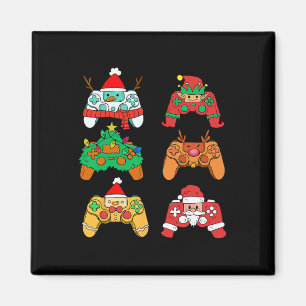 Íman Papais noeis de Natal Controladores de Jogos Elf G