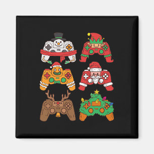 Íman Papais noeis de Natal controladores de jogos Menin