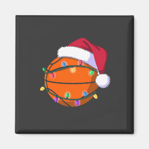 Íman Papais noeis de Natal de Basquete Snowman Esporte 