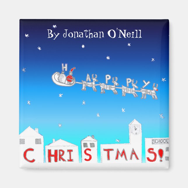 Íman Papais noeis De Natal De Jonathan O'Neill (Frente)