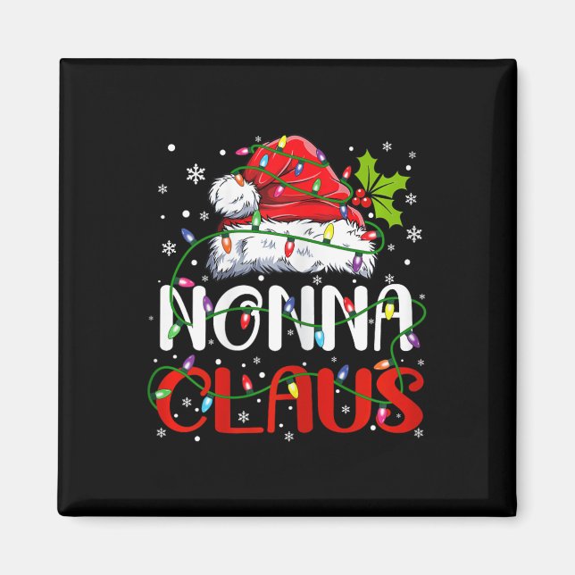 Íman Papais noeis de Natal Nonna Claus Correspondentes  (Frente)