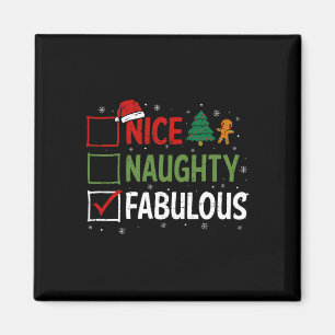 Íman Papais noeis de pijama de Natal fantásticas, Clau