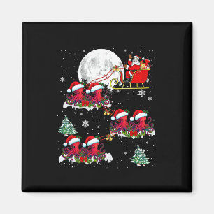 Íman Papais noeis Engraçados Da Árvore De Iluminação Do