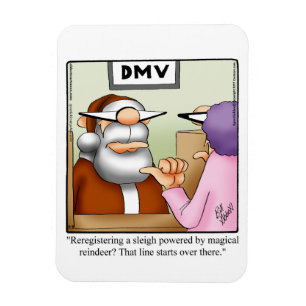Íman Papais noeis Engraçados No Dom De Humor Magnet Do