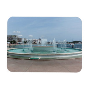 Íman Papais noeis Eulalia Fountain Magnet