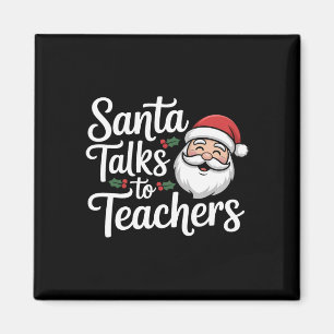 Íman Papais noeis Fala Com Professores De Natal