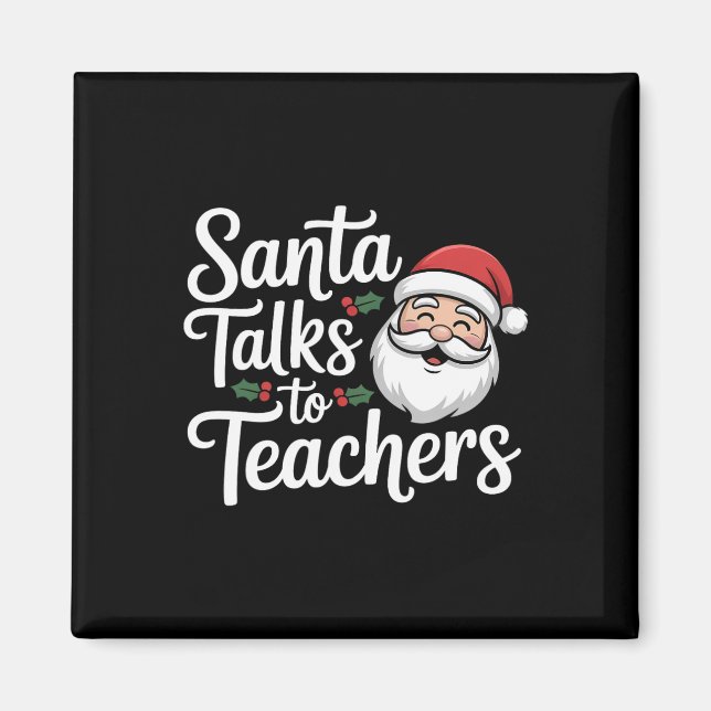 Íman Papais noeis Fala Com Professores De Natal (Frente)