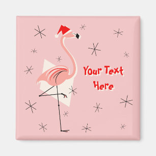 Íman Papais noeis Flamingo, Cor-de-rosa, magneta