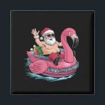 Íman Papais noeis Flamingo Floatie Natal Em Julho De Ve<br><div class="desc">Papais noeis Flamingo Floatie Natal Em Julho De Natal</div>