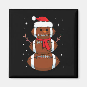 Íman Papais noeis Futebol de Snowman Sports Ball Men Cr
