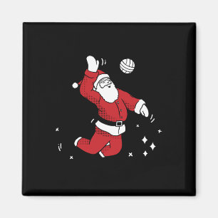 Íman Papais noeis Jogando Voleibol Natal Pajama Legal S