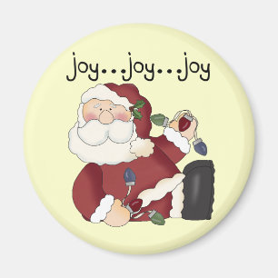 Íman Papais noeis Joy T-shirts e presentes