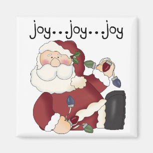 Íman Papais noeis Joy T-shirts e presentes