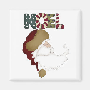 Íman Papais noeis Noel Holiday T-shirts e presentes