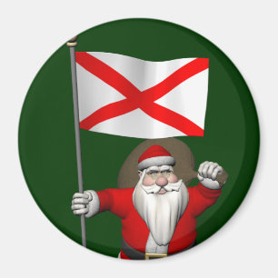 Íman Papais noeis Patrióticos Com Alferes Do Alabama