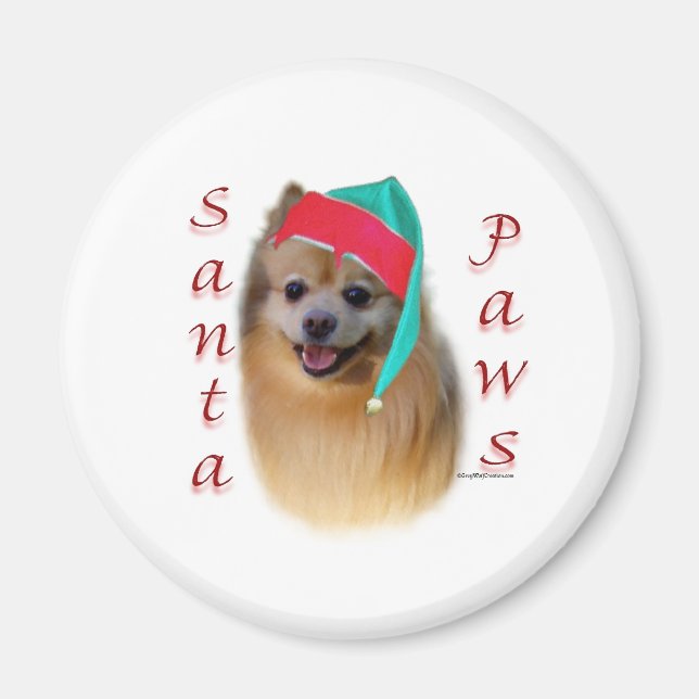 Íman Papais noeis Pomeranianos (Frente)