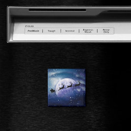 Íman Papais noeis Sleigh | Fantasy Galaxy Night Sky