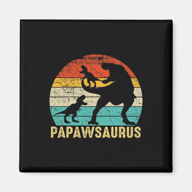 Íman Papawsaurus Rex Papaw Dinossauro 2 Dia dos Pais Cr (Frente)