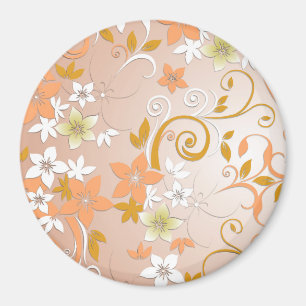 Íman Papel de parede de flores 8