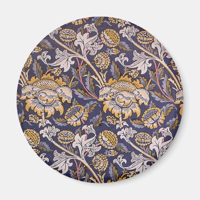 Íman Papel de Parede Floral William Morris Wey  (Frente)