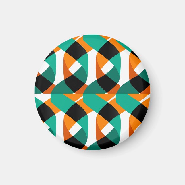 Íman Papel de parede retrô: Design de vinheta (Frente)