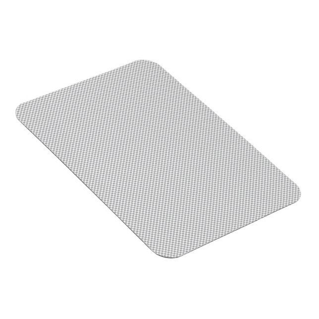 Íman Papel de Presente Cinza com Padrão de Natal Modern (Lado Direito)