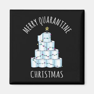 Íman Papel higiênico da árvore de Natal da quarentena d