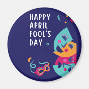 Íman Papelão do dia da April Fool