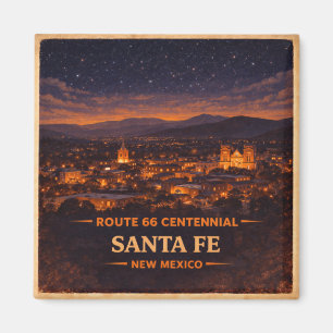 Íman Papelaria de Viagem do Centenário da Rota 66 de Sa