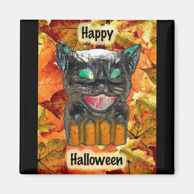 Íman Papier Mache Halloween Magnet (Frente)