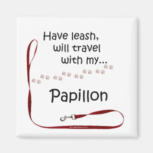Íman Papillon Viagem Leash - Magnet