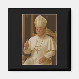 Íman Papo Trump Igreja Vaticano Papa Trump Engraçado Cr