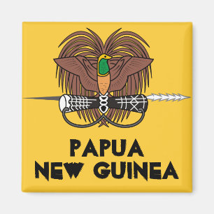 Íman Papuá-Nova Guiné * ímã do refrigerador