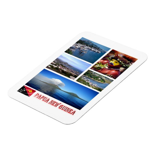 Íman Papua-Nova Guiné - Mosaico - (Left Side)