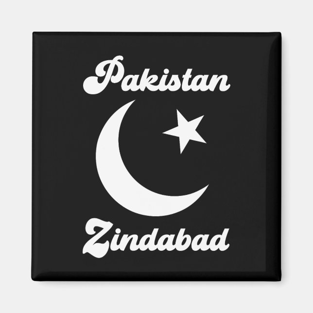 Íman Paquistão Zindabad Dil Pakistani Heart Flag Proud  (Frente)