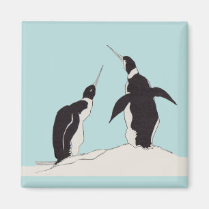 Íman par de pinguins
