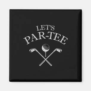 Íman Par de Vamos do Vamos de Golfe engraçado