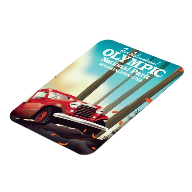 Íman Para a Adventure! Olimpiadas do Parque Nacional Wa (Left Side)