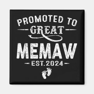 Íman Para a Grande Memaw 2024 Dia das Mães Primeira Vez