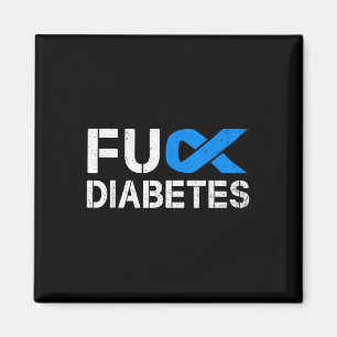 Íman Para a Sensibilização Diabetes Tipo 1 Um Dois 2 T1