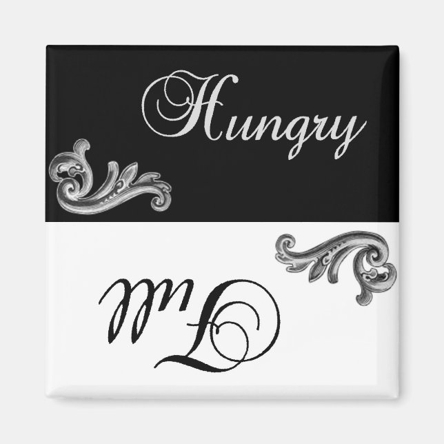 Íman para alimentação/Cheio elegante (Frente)