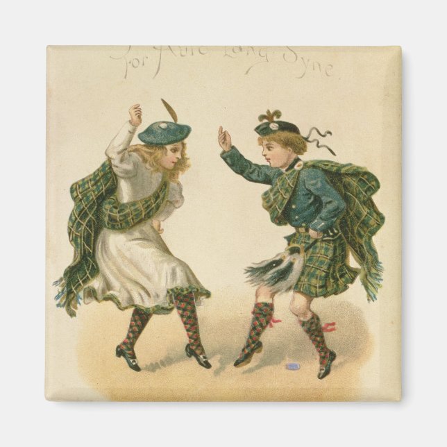 Íman Para Auld Lang Syne - Um Feliz Natal Certo" (Frente)