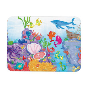 Íman Para baixo no oceano