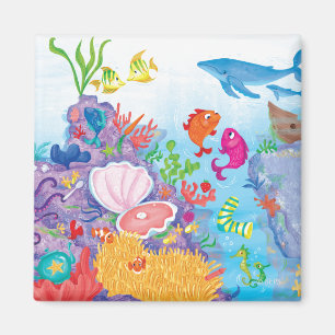 Íman Para baixo no oceano