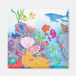 Íman Para baixo no oceano